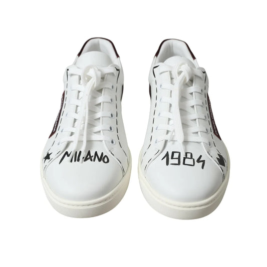 Dolce Gabbana Calf Leather Low Top Sneakers Perfume Vibes &