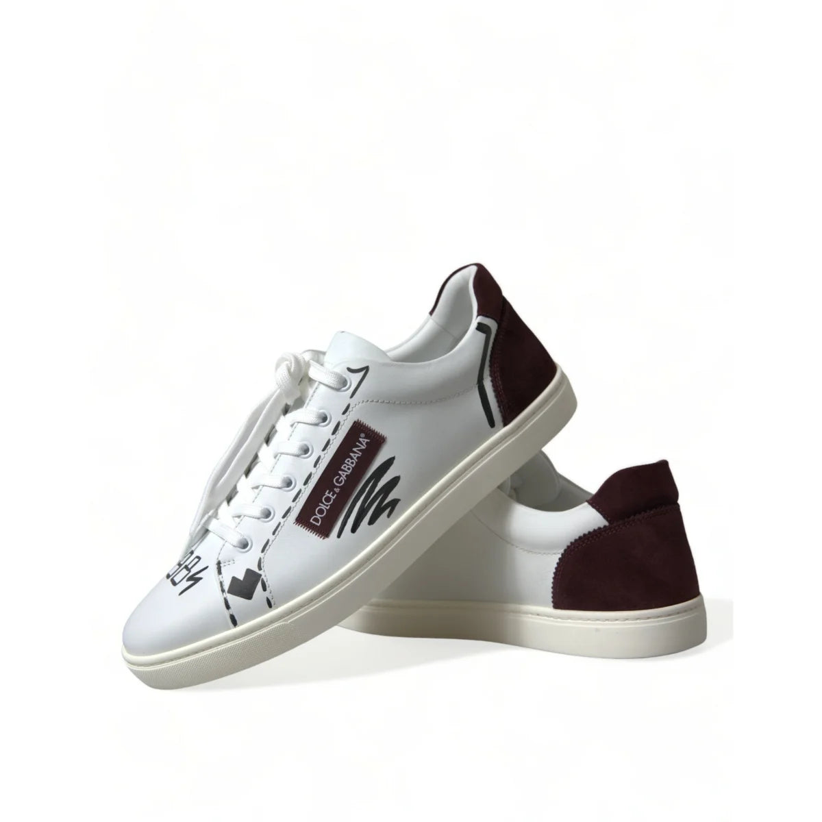 Dolce Gabbana Calf Leather Low Top Sneakers Perfume Vibes &