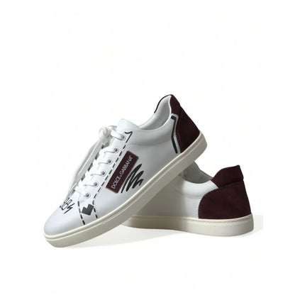 Dolce Gabbana Calf Leather Low Top Sneakers Perfume Vibes &