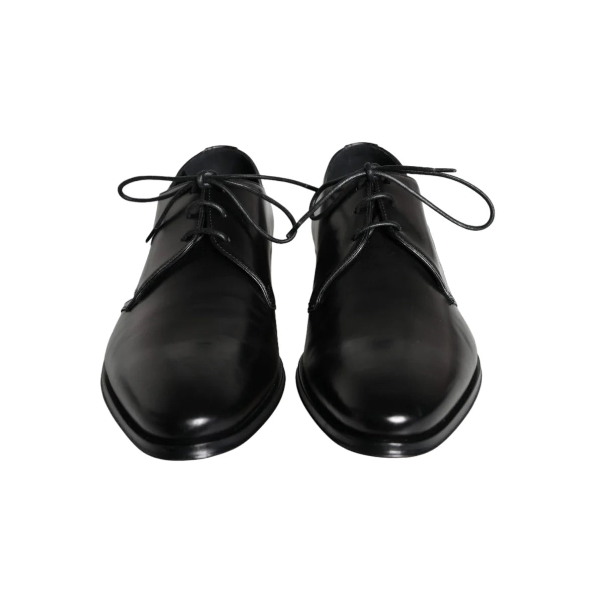 Dolce Gabbana Calfskin Leather Dress Shoes Authentic Mens Derby &