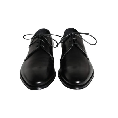 Dolce Gabbana Calfskin Leather Dress Shoes Authentic Mens Derby &