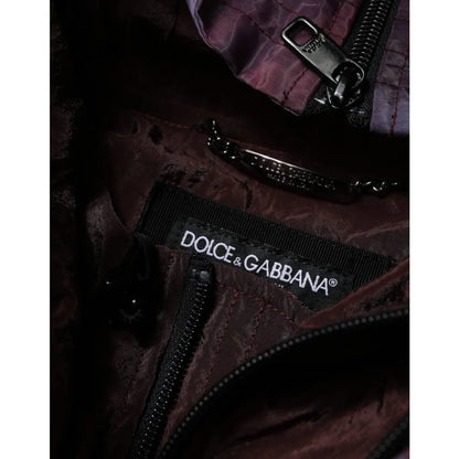 Dolce & Gabbana Camo Blouson Jacket with Hood and DG Logo