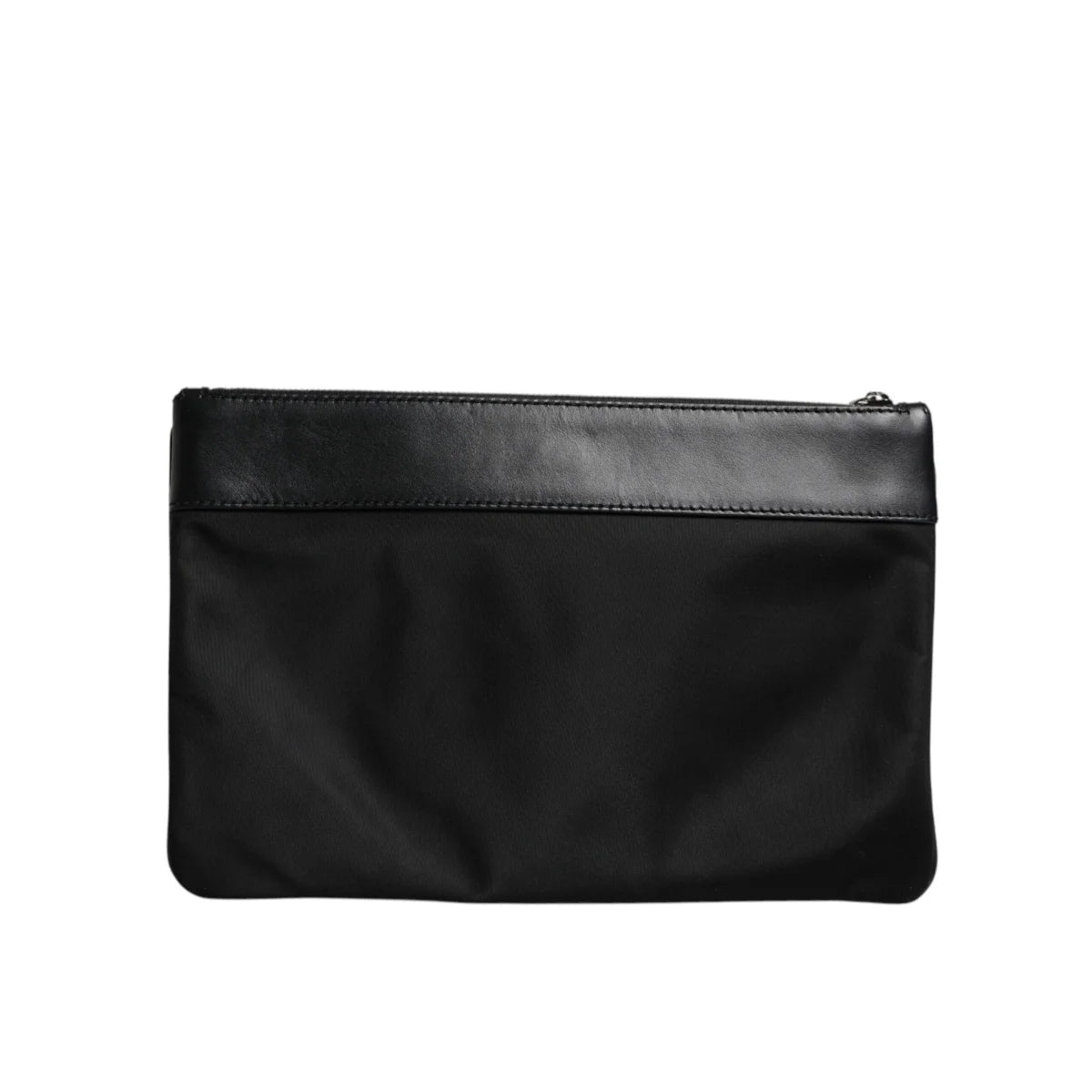 Dolce & Gabbana Camo Leopard Print Logo Plaque Pouch Bag