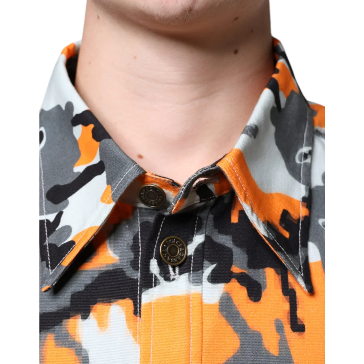 Dolce Gabbana Camouflage Denim Jacket Bold Designer Street Style &