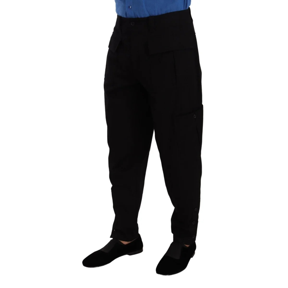 Dolce Gabbana Cargo Pants in Cotton Stretch Authentic Luxury &