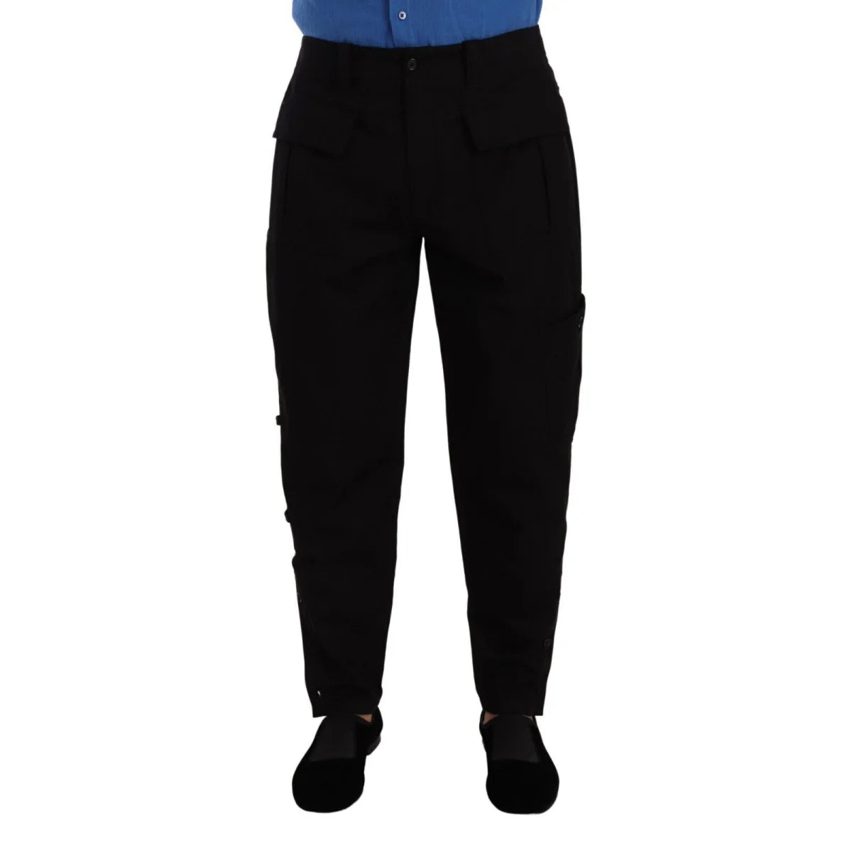 Dolce Gabbana Cargo Pants in Cotton Stretch Authentic Luxury &