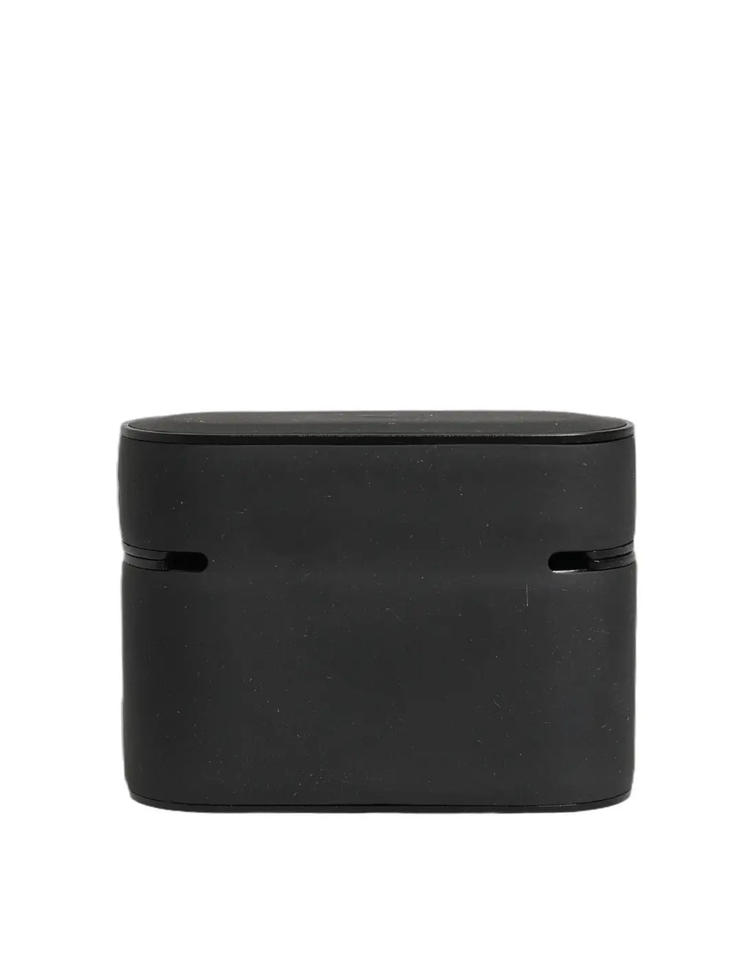Dolce &amp; Gabbana Case Black PVC Embossed Logo Flip Holder Women Airpods