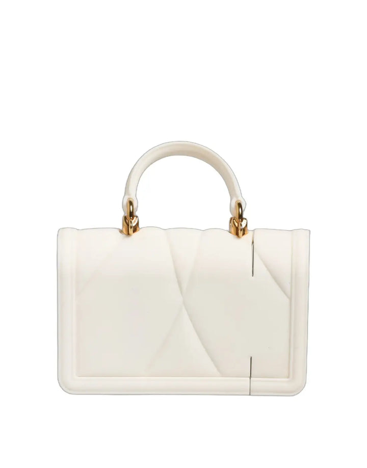 Dolce &amp; Gabbana Case White Silicone Devotion Heart Cover Hand Bag Airpod