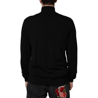 Dolce and Gabbana Cashmere Blend Bomber Jacket Sensation &