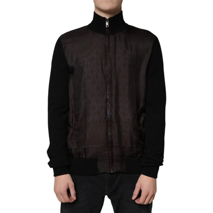 Dolce and Gabbana Cashmere Blend Bomber Jacket Sensation &