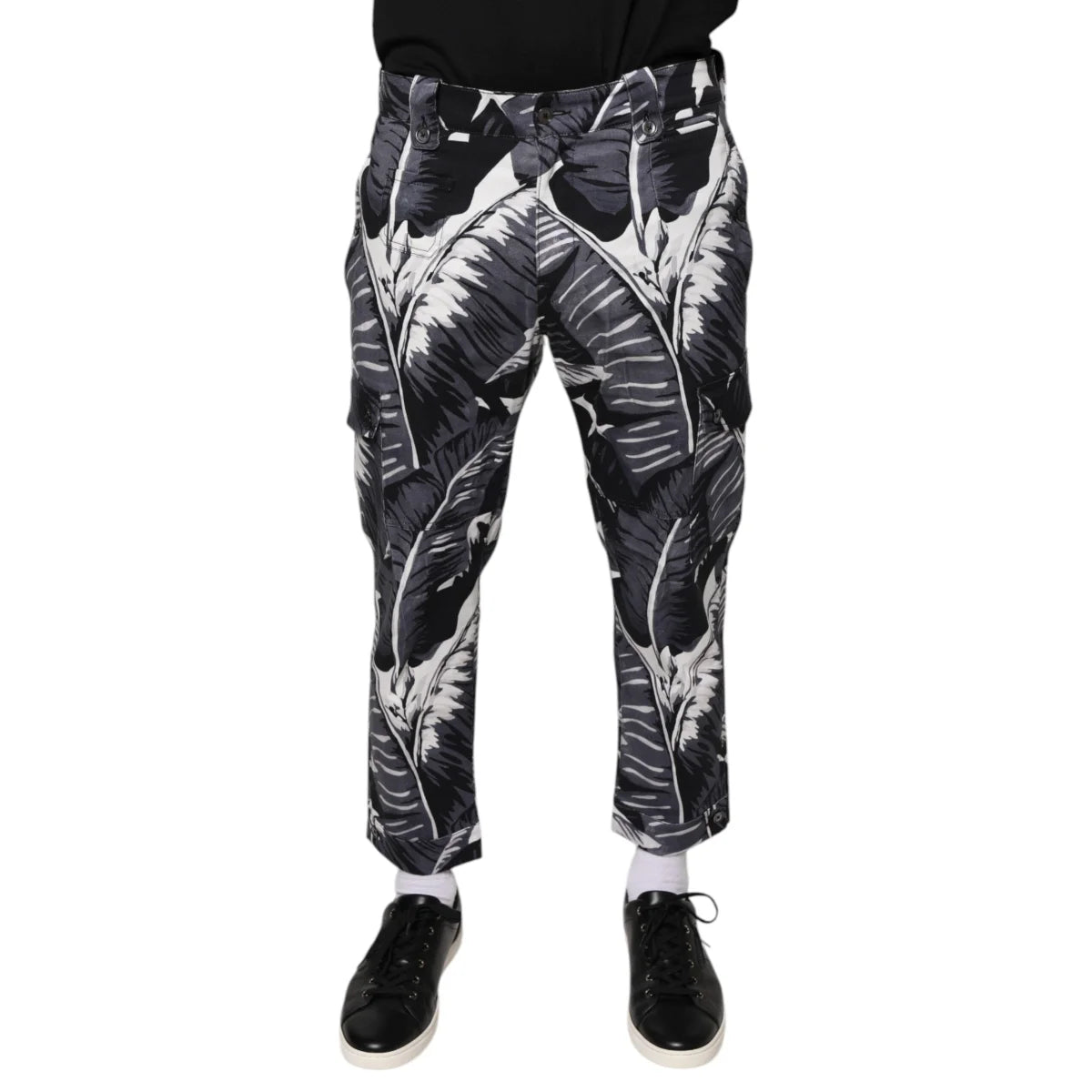 Dolce Gabbana Casual Capri Pants in Luxe Cotton Blend &