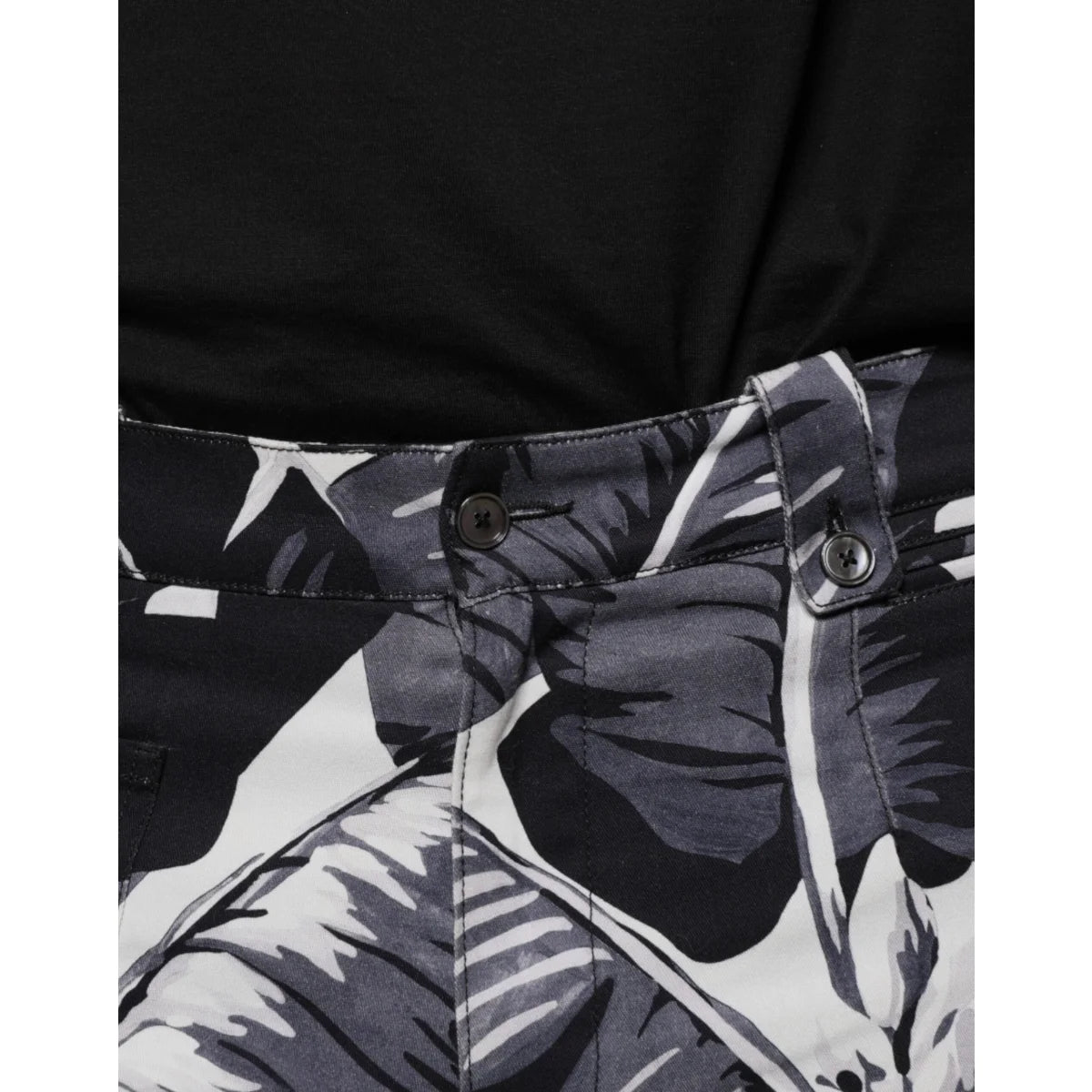 Dolce Gabbana Casual Capri Pants in Luxe Cotton Blend &