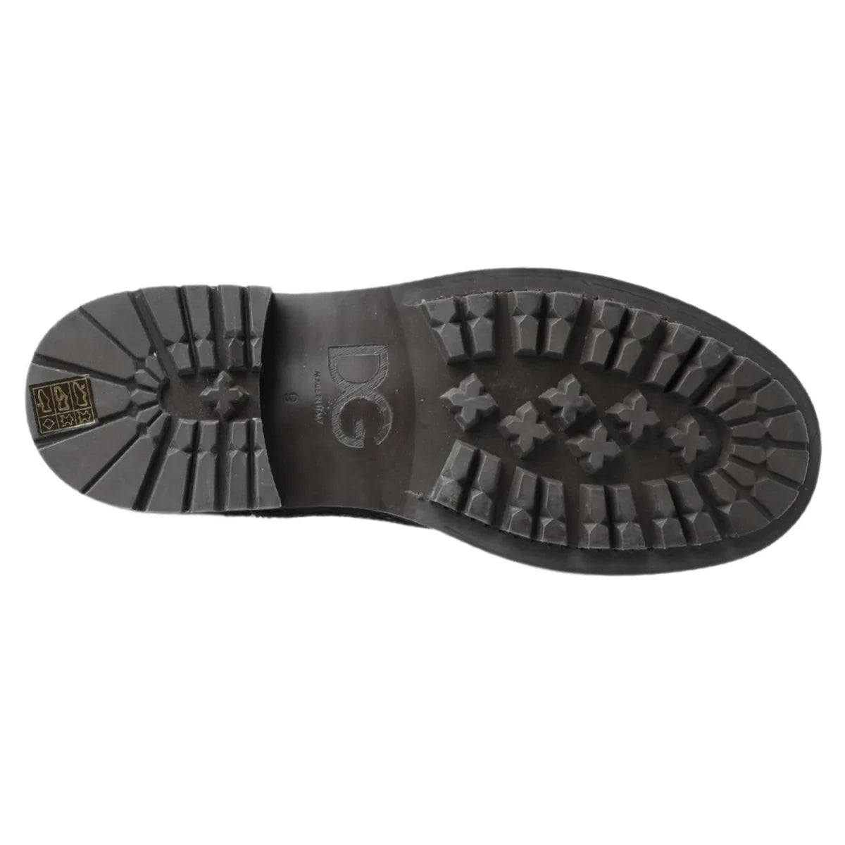 Dolce Gabbana Chelsea Gray White Fade Mens Shoes Authentic &