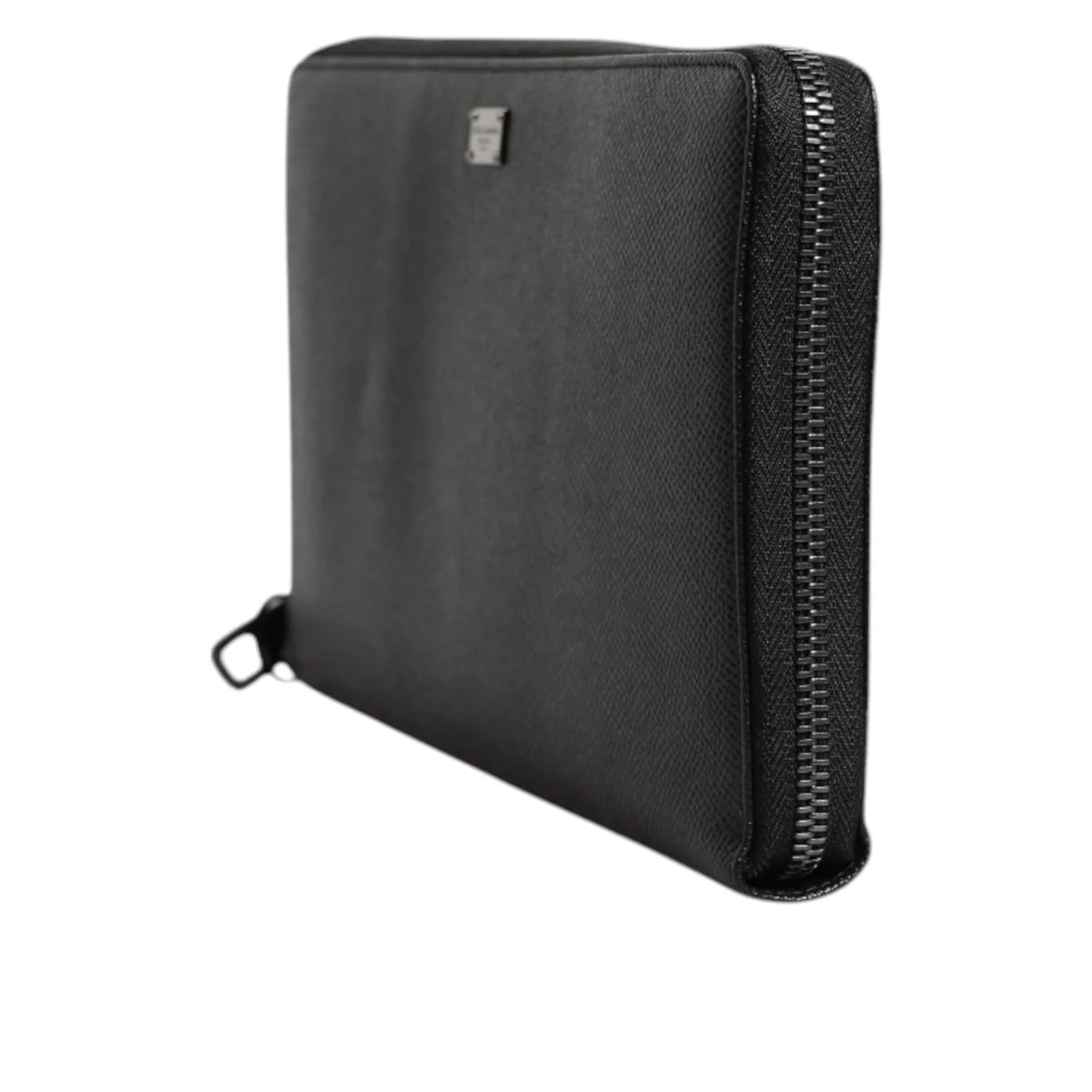 Dolce & Gabbana Continental Wallet Luxurious Leather Zip Around Style