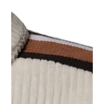 Dolce Gabbana Corduroy Zip Jacket Ultimate Style Statement &