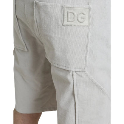 Dolce Gabbana Cotton Corduroy Bermuda Shorts Radiate Italian Luxury &