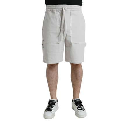 Dolce Gabbana Cotton Corduroy Bermuda Shorts Radiate Italian Luxury &