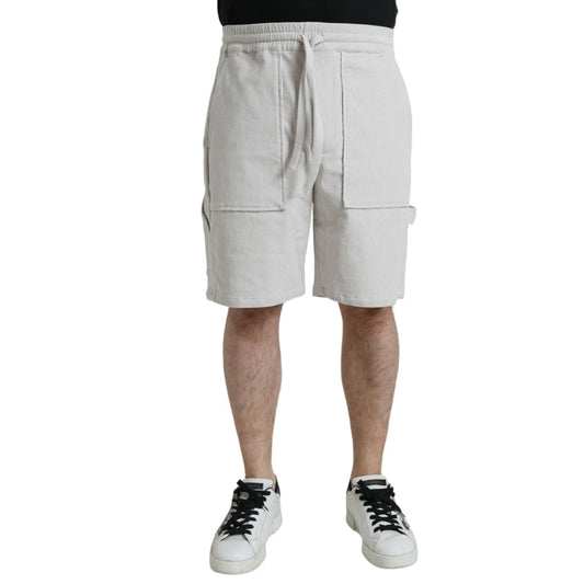 Dolce Gabbana Cotton Corduroy Bermuda Shorts Radiate Italian Luxury &