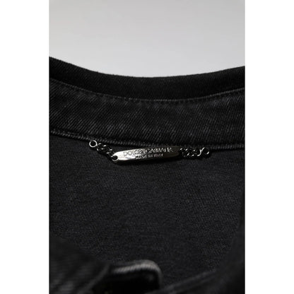 Dolce and Gabbana Cotton Denim Jacket Sensation for Trendsetters &