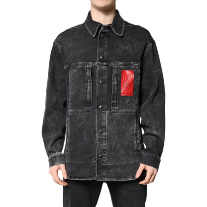 Dolce and Gabbana Cotton Denim Jacket Sensation for Trendsetters &