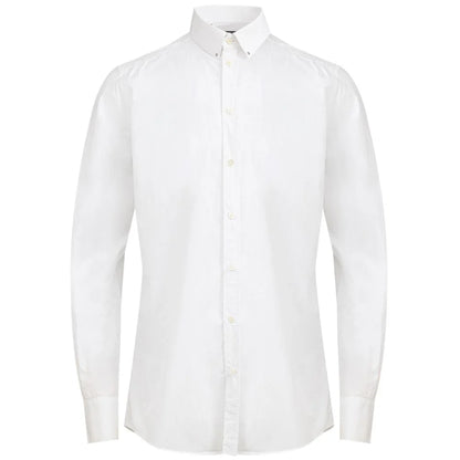 Dolce & Gabbana Cotton DG Logo Shirt Made in Italy White