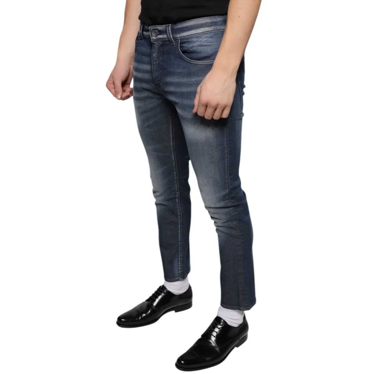 Dolce and Gabbana Cotton Skinny Denim Jeans Italian Luxury Awaits &