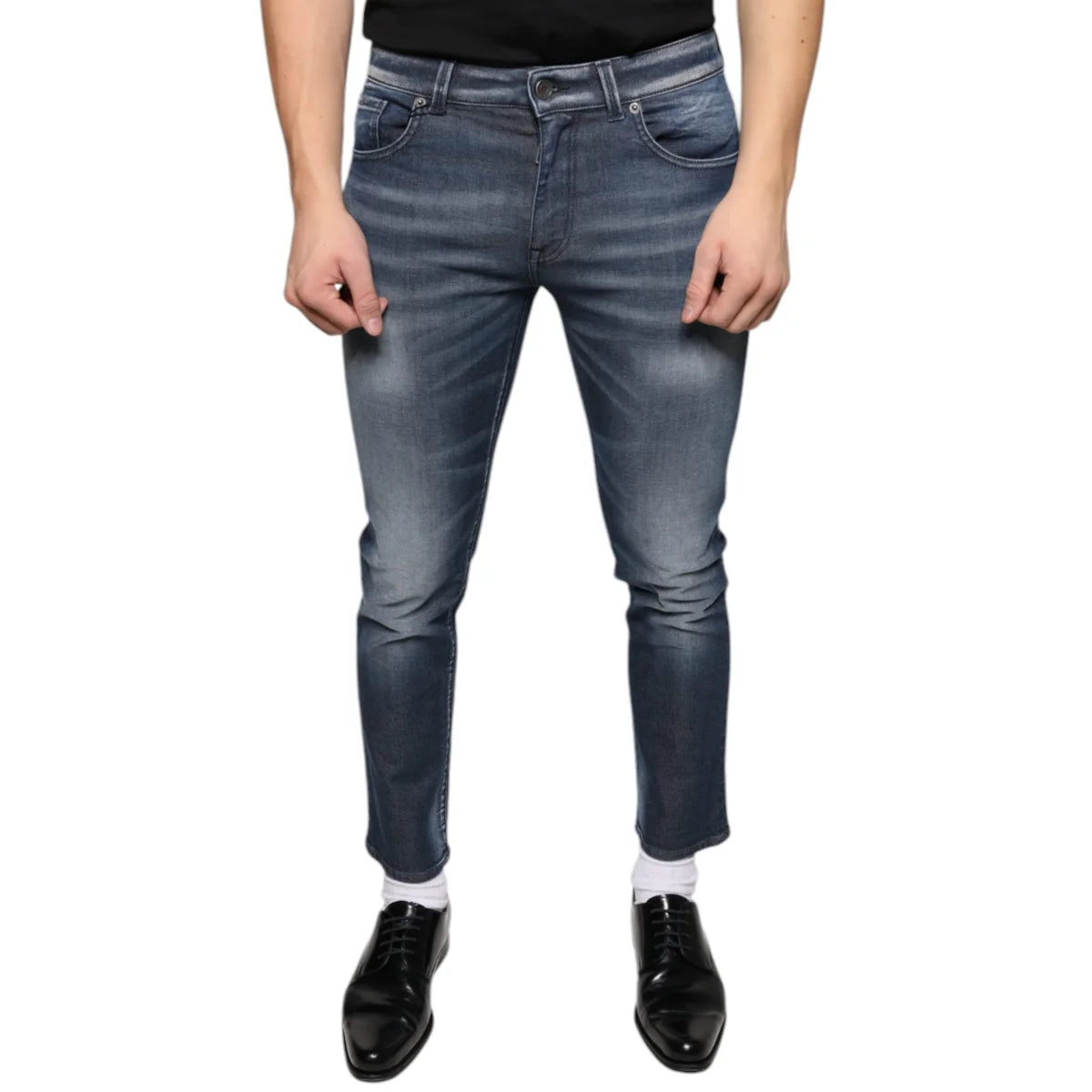 Dolce and Gabbana Cotton Skinny Denim Jeans Italian Luxury Awaits &