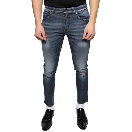 Dolce and Gabbana Cotton Skinny Denim Jeans Italian Luxury Awaits &