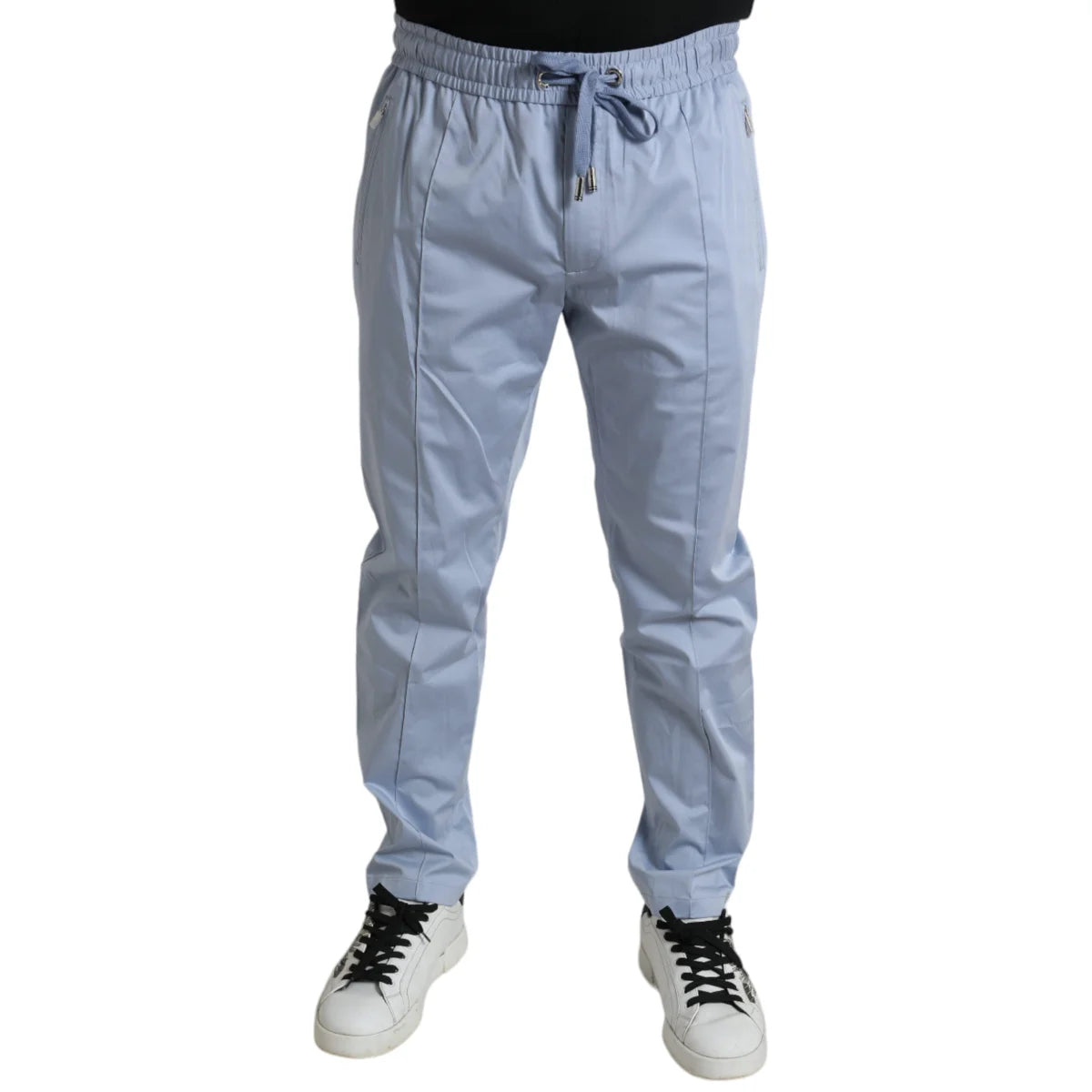 Dolce & Gabbana Cotton Stretch Jogger Pants for Effortless Style