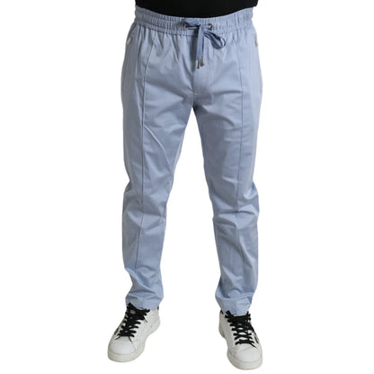 Dolce & Gabbana Cotton Stretch Jogger Pants for Effortless Style