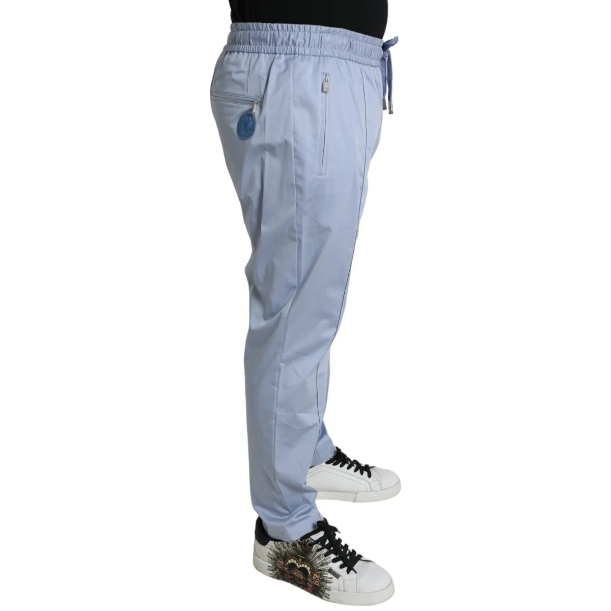 Dolce & Gabbana Cotton Stretch Jogger Pants for Effortless Style