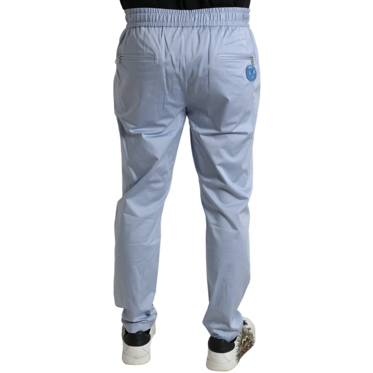 Dolce & Gabbana Cotton Stretch Jogger Pants for Effortless Style