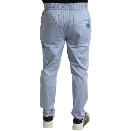 Dolce & Gabbana Cotton Stretch Jogger Pants for Effortless Style