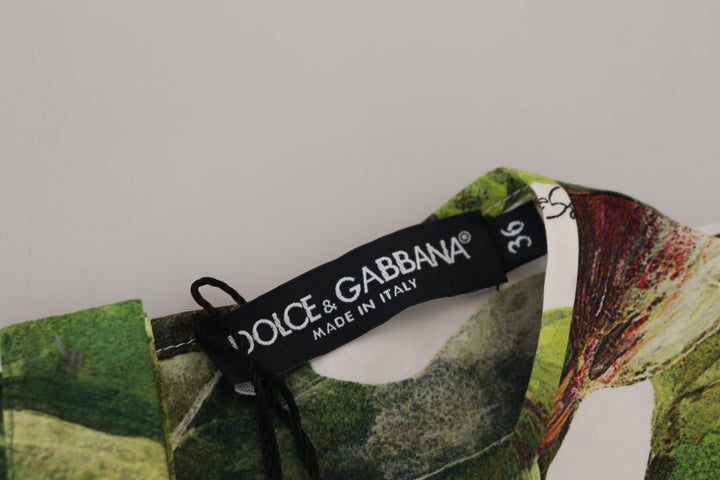Dolce &amp; Gabbana - Crew-neck Cotton Top Blouse Fruit T-shirt