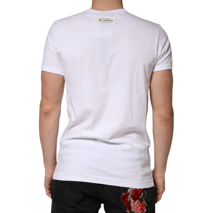 Dolce &amp; Gabbana Crew Neck T Shirt for Effortless Everyday Style