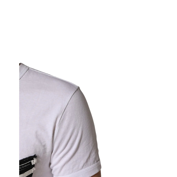 Dolce &amp; Gabbana Crew Neck T Shirt for Effortless Everyday Style