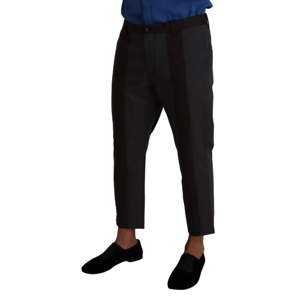 Dolce Gabbana Cropped Pants Radiate Italian Dress Elegance &