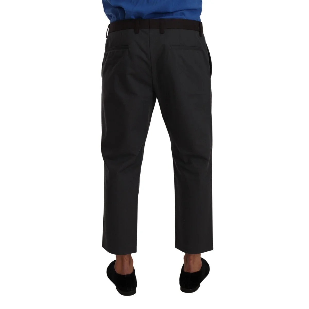 Dolce Gabbana Cropped Pants Radiate Italian Dress Elegance &