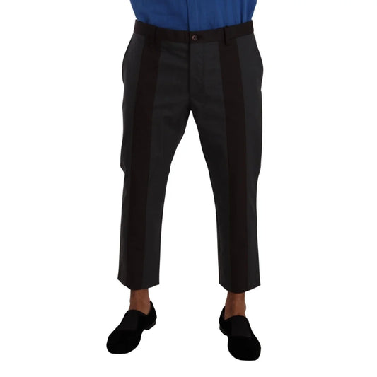 Dolce Gabbana Cropped Pants Radiate Italian Dress Elegance &