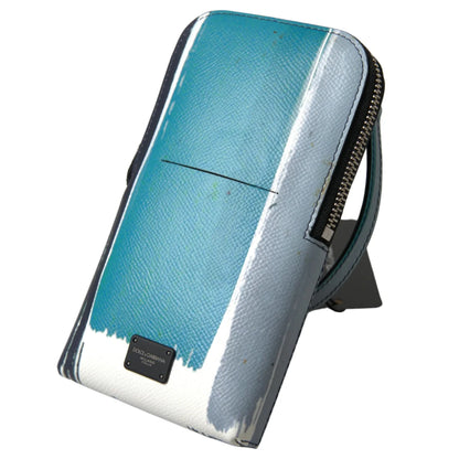 Dolce Gabbana Crossbody Phone Bag with Iconic Logo Details &