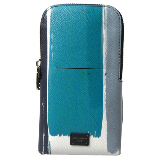 Dolce Gabbana Crossbody Phone Bag with Iconic Logo Details &