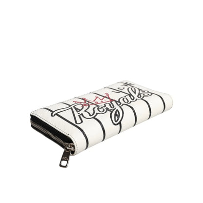 Dolce Gabbana Crown Royals Heart Wallet Luxury Leather Accessory &