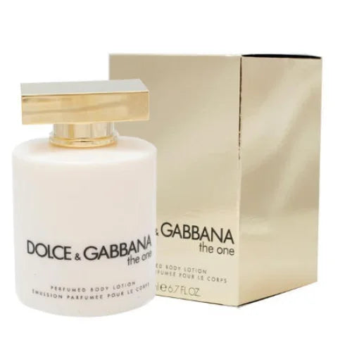 D&amp;G The One women’s body lotion bottle