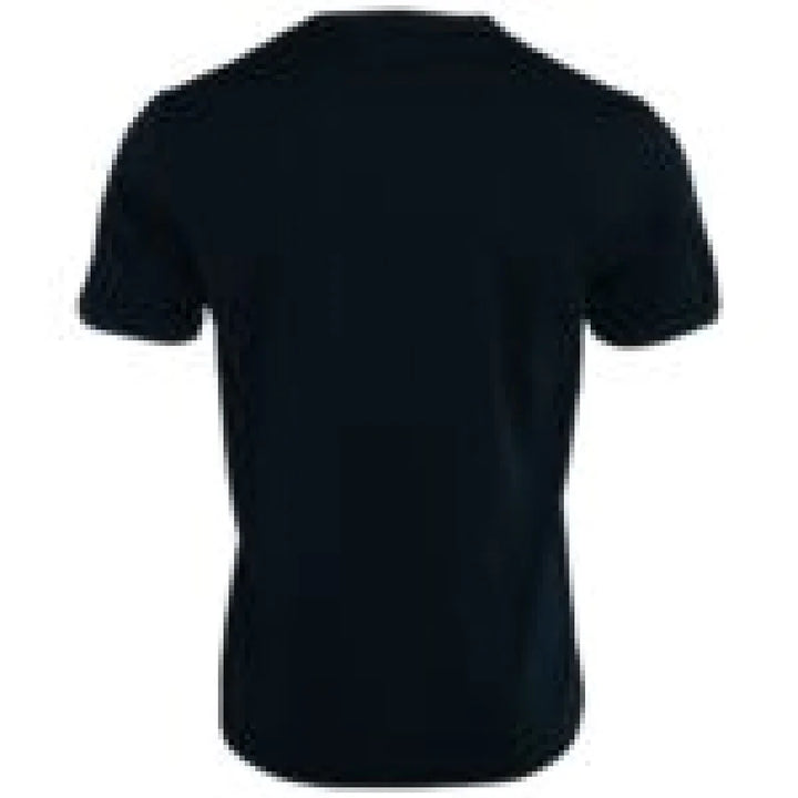 Dolce &amp; Gabbana Dark Blue Cotton Round Neck Short Sleeves T-shirt