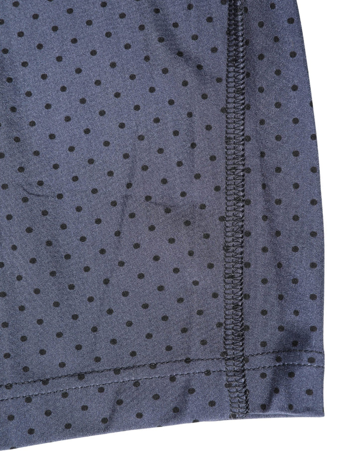 Dolce &amp; Gabbana Dark Blue Polka Dots Men Bike Shorts Underwear