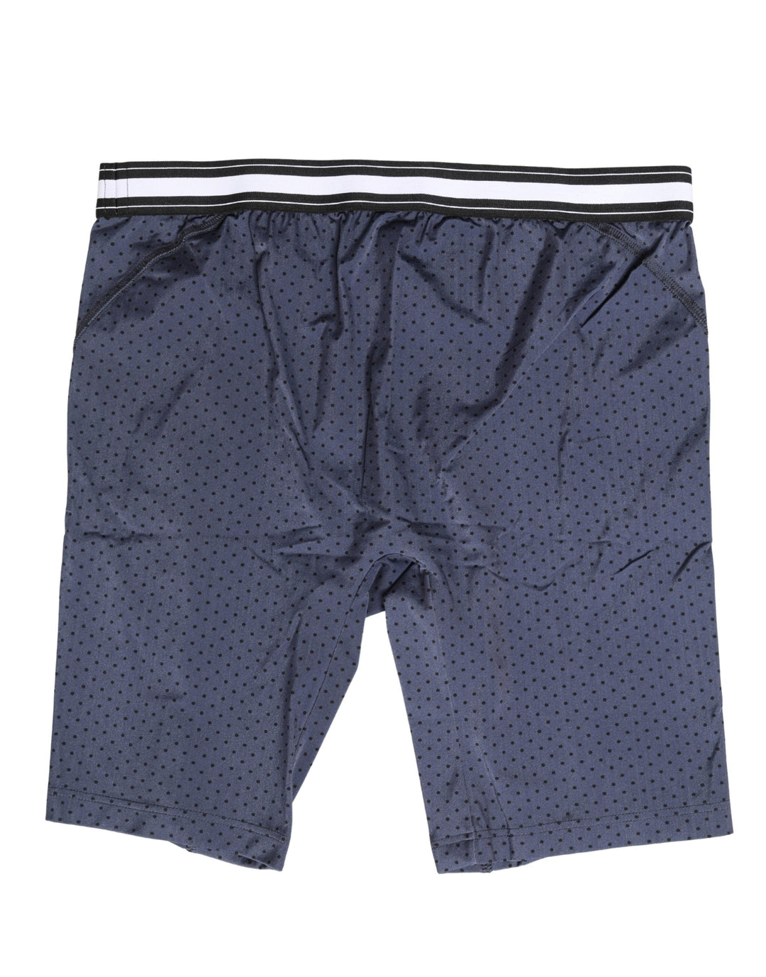 Dolce &amp; Gabbana Dark Blue Polka Dots Men Bike Shorts Underwear