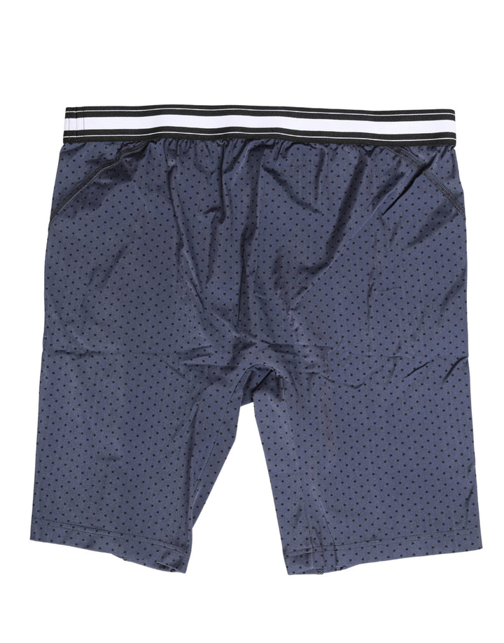 Dolce &amp; Gabbana Dark Blue Polka Dots Men Bike Shorts Underwear