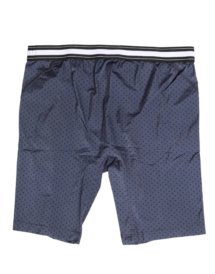 Dolce &amp; Gabbana Dark Blue Polka Dots Men Bike Shorts Underwear