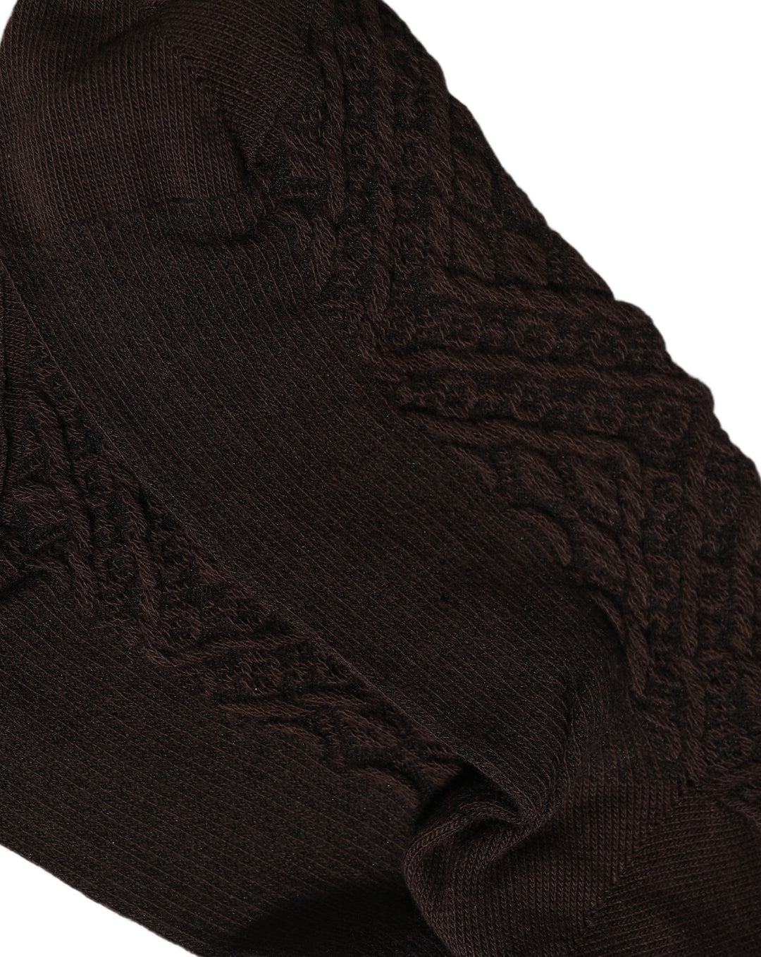 Dolce &amp; Gabbana Dark Brown Cotton Knit Knee High Accessory one Size Socks