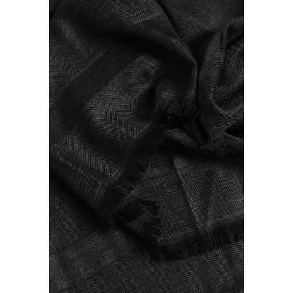 Dolce and Gabbana Dark Gray Neck Warmer Italian Style Scarf &